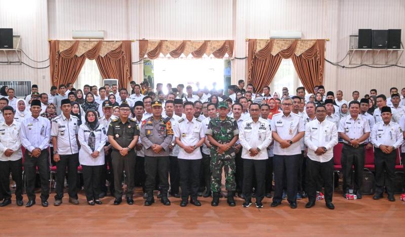 Pemkab Rohil Gelar Rapat Forkopimda Perihal Persiapan Pilkada Tahun 2024