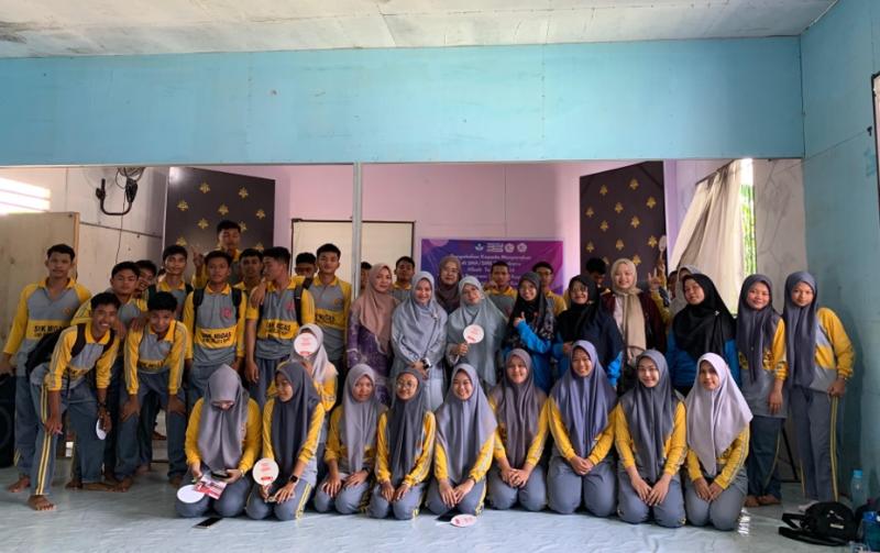 Siswa SMK Migas Bumi Melayu Jadi Peer Educator Penanganan Gawat Darurat