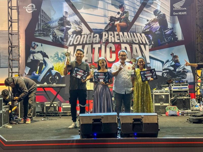 Meriah! Capella Honda Sukses Gelar Honda Premium Matic Day di Duri
