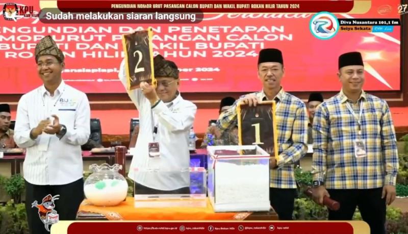 Pasangan Afrizal Sintong-Setiawan Nomor Urut 1, Bistamam-Jhony Charles Nomor Urut 2