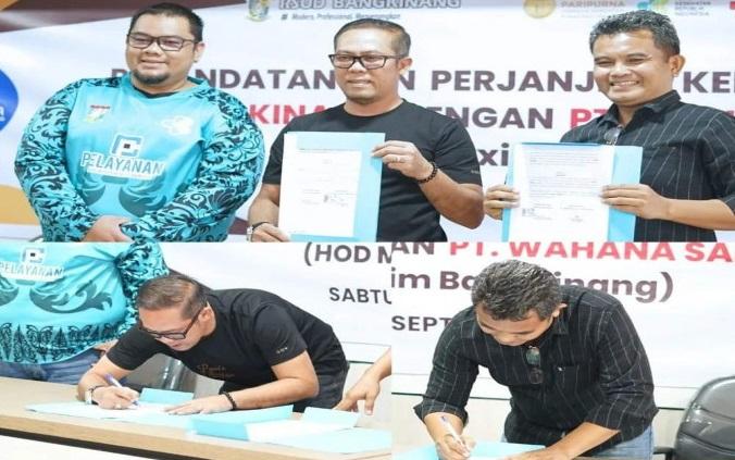 Kerja Sama dengan Maxim, RSUD Bangkinang Hadirkan Layanan Antar Obat ke Rumah