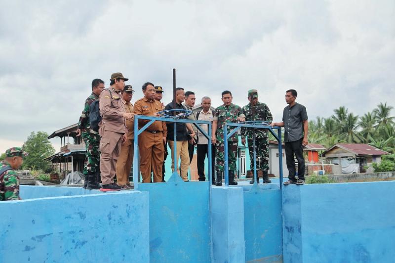Pemkab Meranti Harap Kunjungan Brigjen TNI Triyono Mampu Optimalkan Lahan Rawa