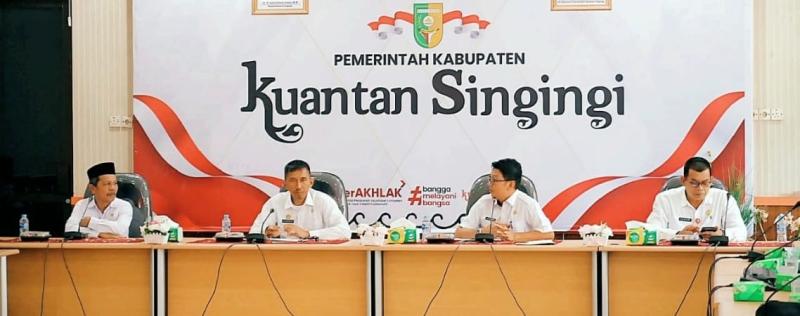 Gelar Rapat Koordinasi dan Silaturahmi, Pjs Bupati Kuansing Harapkan Koordinasi Berjalan Lancar