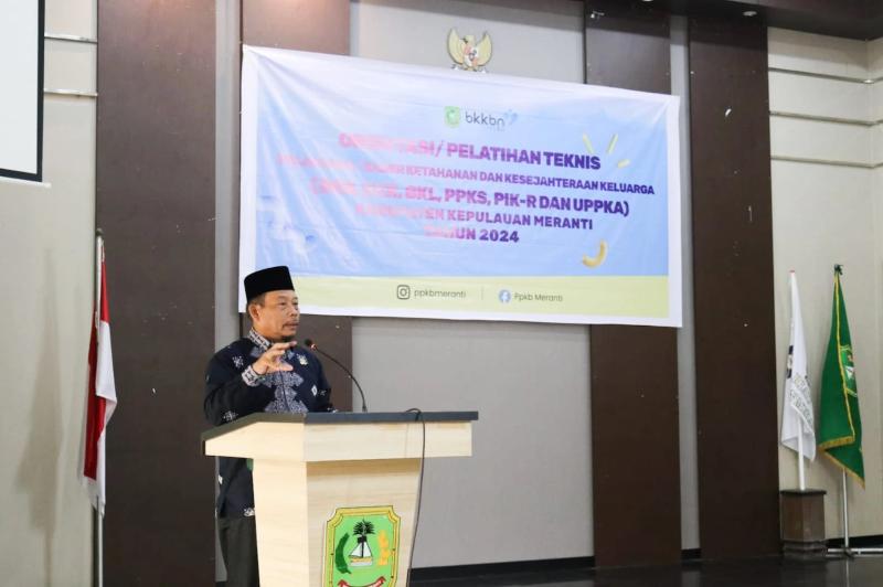 Pemkab Meranti Gelar Orientasi Pelaksana Kader Ketahanan dan Kesejahteraan Keluarga
