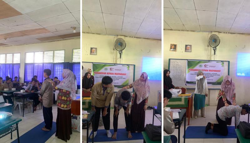 Dosen Univrab Pekanbaru Gelar Pengabdian Masyarakat di MA Muallimin Muhammadiyah Bangkinang