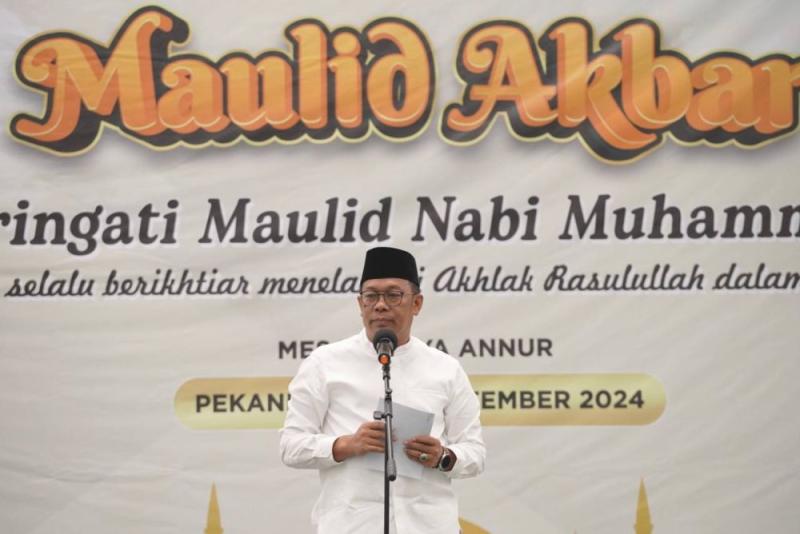 Peringati Maulid Nabi Muhammad, Pemprov Riau Gelar Maulid Akbar di Masjid Raya Annur