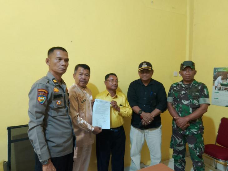 Camat Kampar Kiri Pimpin Rapat Penyelesaian Masalah Pendirian Rumah Ibadah di Desa Sei Rambai
