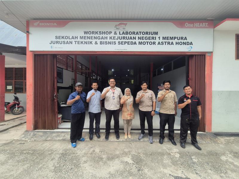 Capella Honda Tingkatkan Kualitas SMK Binaan Bidang Teknik Bisnis Sepeda Motor