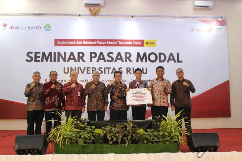 Gelar SEPMT 2024 di Riau, OJK Dorong UMKM Gunakan Pasar Modal sebagai Sumber Pendanaan