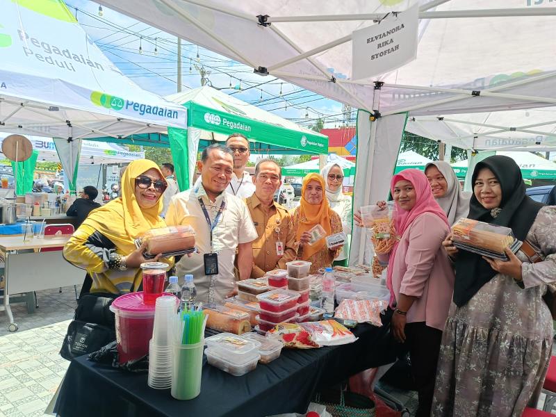 Kolaborasi dengan Dinas Koperasi, Pegadaian Kanwil II Pekanbaru Beri Pelatihan 150 UMKM 