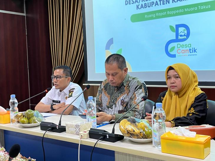 Pemkab dan BPS Kampar Selenggarakan Bimtek Desa Cantik