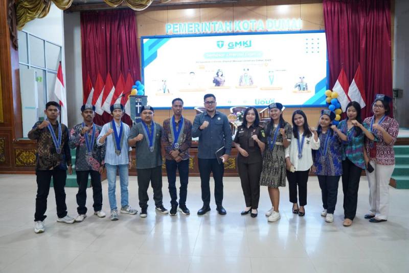 GMKI dan Kemenkominfo Laksanakan Seminar Literasi Digital di Kota Dumai 