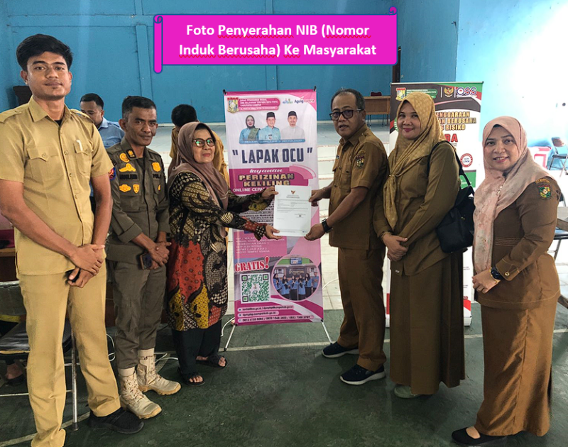 Lewat LAPAK OCU, DPMPTSP Kampar Turun Langsung ke Masyarakat Memberikan Pelayanan Perizinan