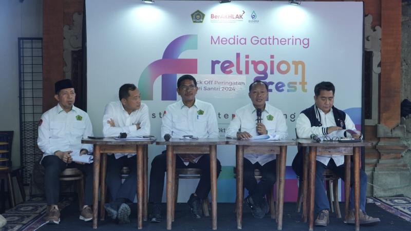 Unjuk Kinerja, Kemenag Gelar Religion Festival dan Kick Off Hari Santri
