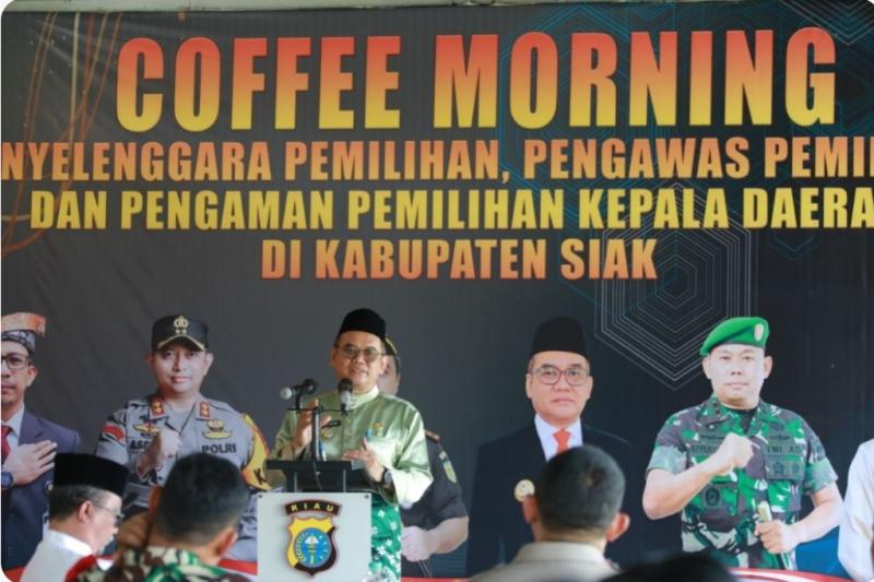 Pjs Bupati Siak Apresiasi Inisiatif Polres dalam Membahas Pilkada Damai