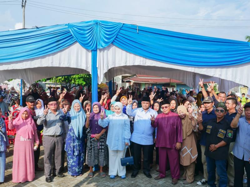 Kampanye di Muara Fajar, Calon Gubernur Riau M. Nasir Janji Cabut Pergub yang Menyusahkan Masyarakat