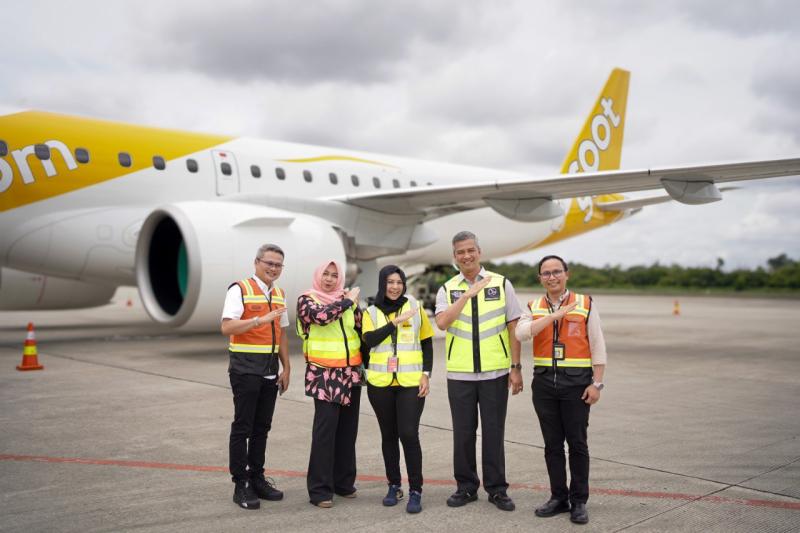 Pekanbaru-Singapura Semakin Dekat, Scoot Airlines Hadirkan Maskapai Embraer E190-02