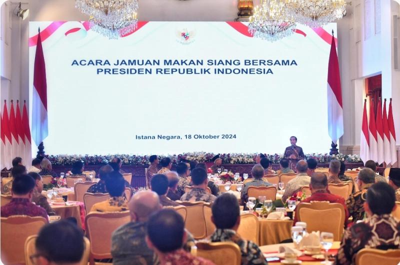 Jelang Purnatugas, Presiden Jokowi Pamit dengan Kabinet Indonesia Maju