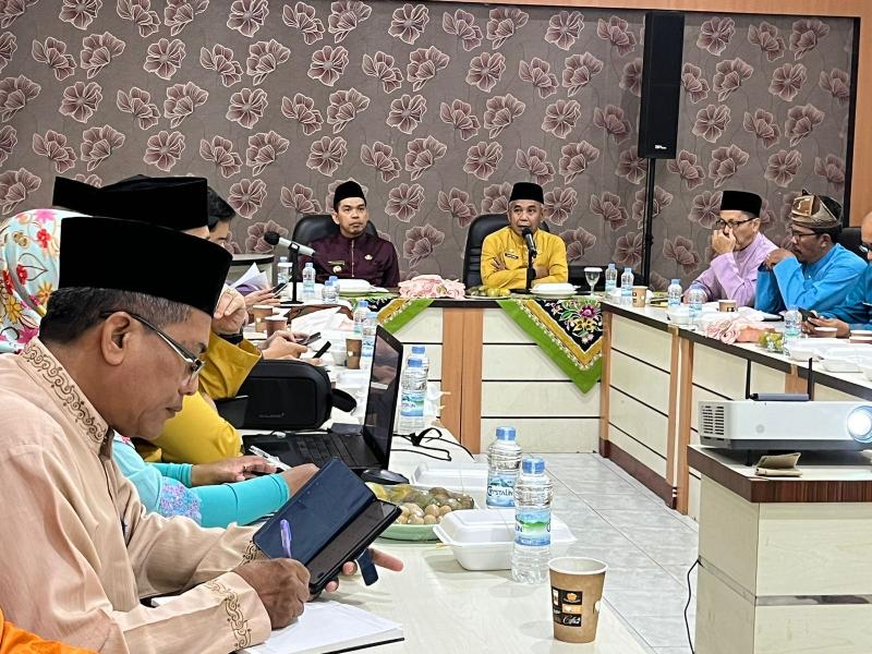Bupati Inhil Pimpin Rapat Koordinasi Percepatan Penghapusan Kemiskinan