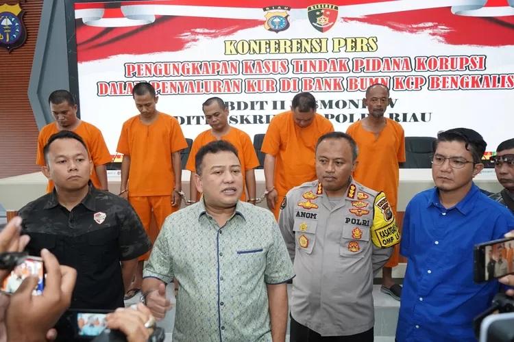 Polisi Telusuri Aset Tersangka Dugaan Korupsi Bank BUMN di Bengkalis