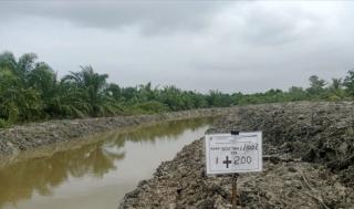 Pemprov Riau Normalisasi Daerah Irigasi Sepanjang 10 Km di Parit Aman Rohil