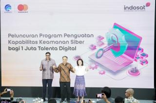 Kominfo Percayakan Indosat Ooredoo Hutchison dan Mastercard Latih Satu Juta Talenta Keamanan Siber d