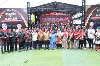Hadiri Silaturahmi IPMR, Bupati Kasmarni: Jangan Mudah Percaya Berita Hoax