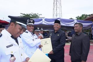 Alfedri Lantik 8 Penghulu dan Bapekam Se-Kecamatan Sungai Mandau, Ada Penghulu Menjabat Sampai 2031