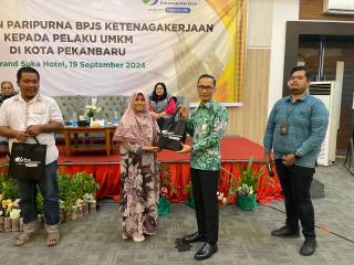 BPJS Ketenagakerjaan Pekanbaru Panam Tingkatkan Perlindungan Bagi Pelaku UMKM