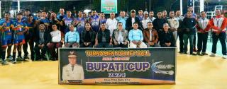 Bupati Kuansing Buka Turnamen Bola Voli di Petai Baru