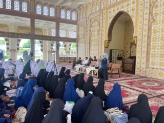 Dinas PPKBP3A Kampar Lakukan Pembinaan Pencegahan Bullying, Kekerasan Pada Anak di PP Al Faruqi