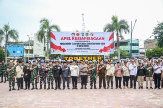 Polres Dumai Gelar Apel Kesiapsiagaan Pengamanan Pilkada 2024