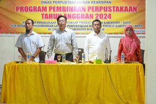 Dukung Budaya Baca di Rohil, Plt. Bupati Sulaiman Sosialisasikan Pembinaan Perpustakaan