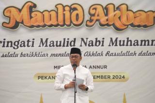 Peringati Maulid Nabi Muhammad, Pemprov Riau Gelar Maulid Akbar di Masjid Raya Annur