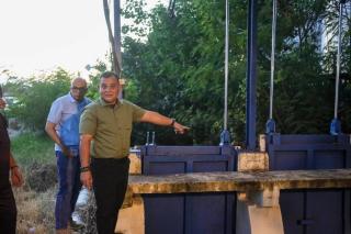 Pjs Wako Dumai Tinjau Muara Sungai Dumai Serta Pintu Air di Jalan Pattimura 