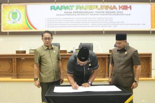 Rapat Paripurna Pertama: PJ Bupati Inhil Dorong Kolaborasi untuk Pembangunan Daerah