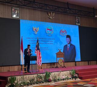 Pemprov Riau Sebut Kerja Sama Sosek Malindo Penting Untuk Kesejahteraan Masyarakat