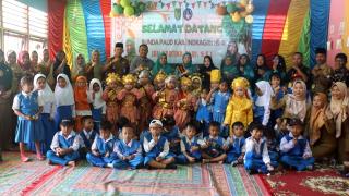 Bunda PAUD Inhil Kunjungan ke TK Pembina Keritang