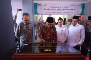 Menko PMK Resmikan Rusunawa Universitas Muhamadiyah Riau