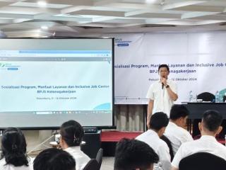 BPJS Ketenagakerjaan Cabang Duri Gelar Sosialisasi Program Inclusive Job Center Bagi Pekerja Disabil