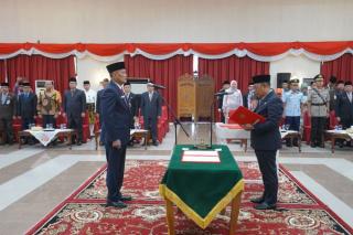 Pj Gubri Lantik Taufik OH Sebagai Pj Sekdaprov, Rahman Hadi: Laksanakan Dengan Tanggungjawab!