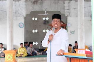 Pjs Bupati Roni Rakhmat Hadiri Maulid Nabi di Desa Tanah Merah
