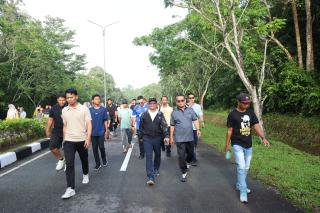 Ribuan Masyarakat Ikuti Jalan Santai Sempena HUT Ke-25 Kabupaten Siak Tahun 2024