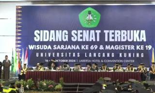 1.005 Mahasiswa Universitas Lancang Kuning Diwisuda
