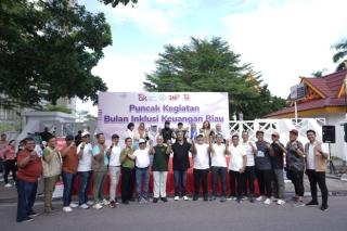 OJK Riau Gelar Puncak Bulan Inklusi Keuangan di CFD, Ajak Warga Lebih Cerdas Kelola Keuangan