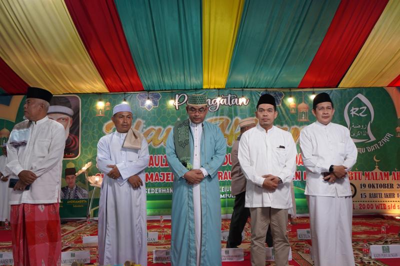 Pj Bupati Inhil Hadiri Haul Syekh Abdul Qadir Al-Jailani