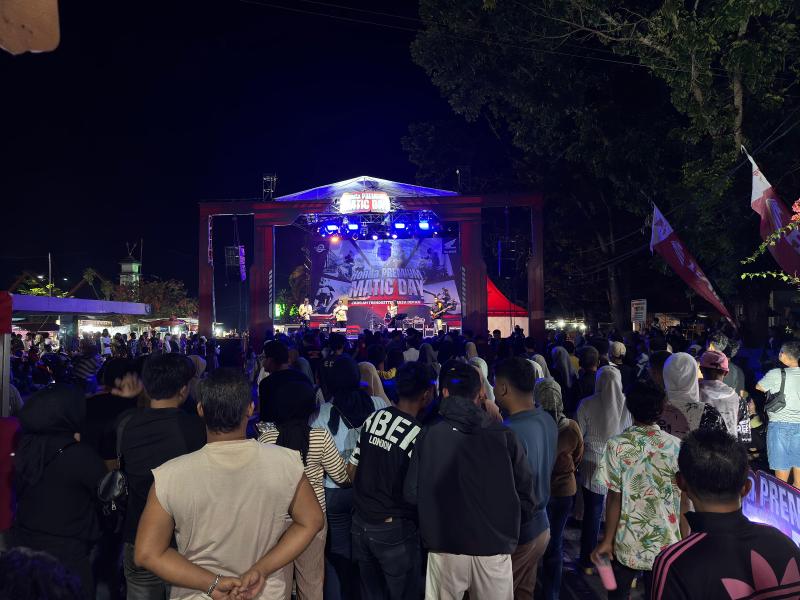 Sukses! Pengunjung Pameran Honda Premium Matic Day di Kuansing Tembus Dua Ribu Lebih