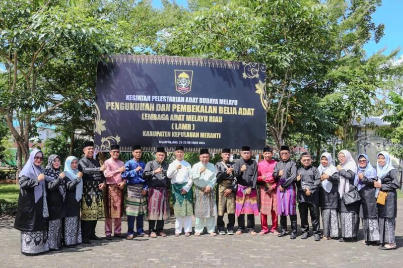 50 Belia Adat LAMR Kepulauan Meranti Dikukuhkan