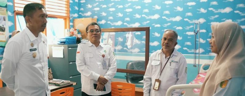 Pjs Bupati Kuansing Tinjau Sejumlah Puskesmas, Pastikan Pelayanan Kesehatan Berjalan Baik