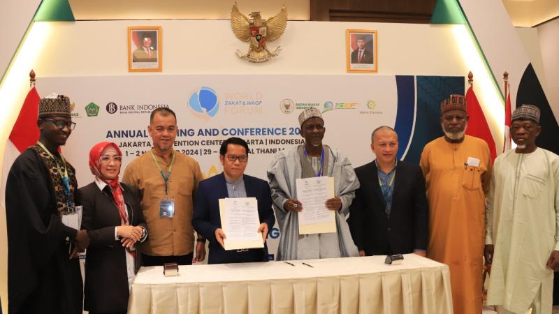 Indonesia, Malaysia, dan Nigeria Teken MoU Kerja Sama Pengelolaan Wakaf